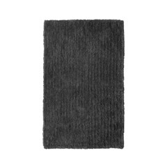 Коврик для ванной черный 80х50 см Fora Shiny (FOR-MCF-SHI50-80BK) - фото 3