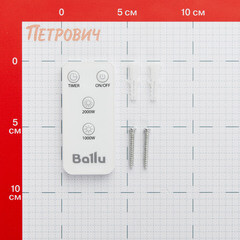 Тепловентилятор Ballu 2000 Вт LED-индикация (BFH/W-102W) - фото 2