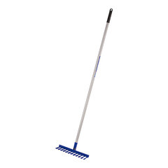 Грабли Инструм-Агро (012501) стальные для грядок 12 зубьев 1500 мм витые - фото 1