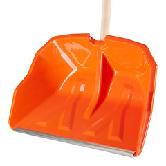 Лопата снеговая Инструм-Агро SnowNord полипропилен с деревянным черенком 1350х600 мм (100191-3) - фото 2