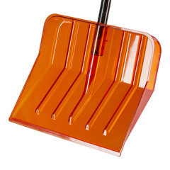 Лопата снеговая ПК-1 поликарбонат с фибергласовым черенком 1400х455 мм (100187-4) - фото 2