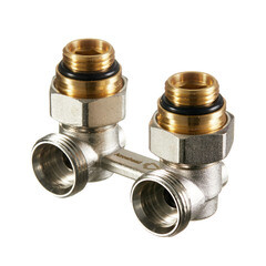 Изображение товара Узел нижнего подключения угловой Arrowhead 1/2 НР(ш) х 3/4 НР(ш) ЕК для радиатора (216132)