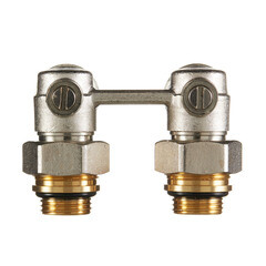 Узел нижнего подключения угловой Arrowhead 1/2 НР(ш) х 3/4 НР(ш) ЕК для радиатора (216132) - фото 3