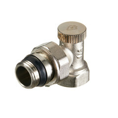 Клапан запорный угловой Arrowhead Element 1/2 ВР(г) х 1/2 НР(ш) для радиатора (215122) - фото 1