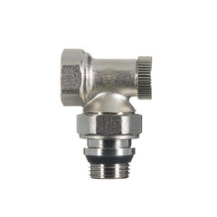 Клапан запорный угловой Arrowhead Element 1/2 ВР(г) х 1/2 НР(ш) для радиатора (215122) - фото 3