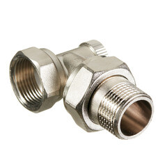 Клапан запорный угловой Arrowhead Element 3/4 НР(ш) х 3/4 ВР(г) для радиатора (215133) - фото 5