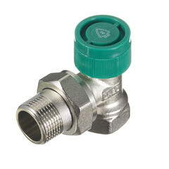 Клапан термостатический угловой Arrowhead Element 3/4 НР(ш) х 3/4 ВР(г) для радиатора (212133) - фото 1