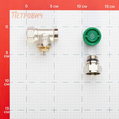 Клапан термостатический Arrowhead Element 1/2 ВР(г) х 1/2 НР(ш) для радиатора (212022) - фото 2