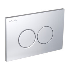 Клавиша смыва для инсталляций AM.PM ProC L серебристая (I070131) - фото 1