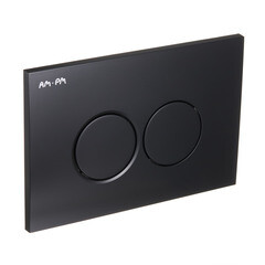 Изображение товара Клавиша смыва для инсталляций AM.PM ProC L черная (I070138)