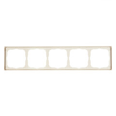 Рамка Systeme Electric ArtGallery пятиместная песочная (GAL001205) - фото 4