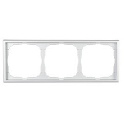 Изображение товара Рамка Systeme Electric ArtGallery трехместная алюминий (GAL000303)