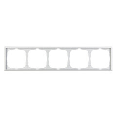 Рамка Systeme Electric ArtGallery пятиместная алюминий (GAL000305) - фото 1