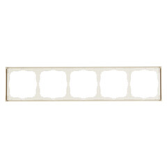 Рамка Systeme Electric ArtGallery пятиместная алюминий (GAL000305) - фото 4