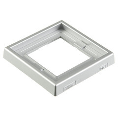 Рамка Systeme Electric ArtGallery одноместная алюминий (GAL440301) - фото 3