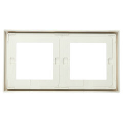 Рамка Systeme Electric ArtGallery двухместная алюминий (GAL440302) - фото 4