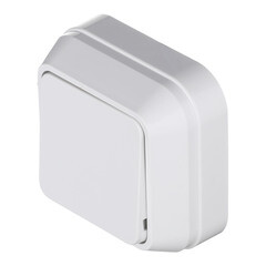 Выключатель Makel Siva Ustu одноклавишный накладной белый (45101) - фото 6