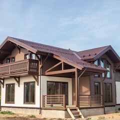 Металлочерепица 1,18х1,15 м 0,5 мм Grand Line Классик коричневая RAL 8017 satin - фото 5