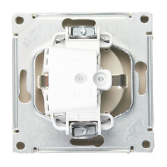 Розетка Systeme Electric ArtGallery встраиваемая песочная (GAL001243) - фото 4