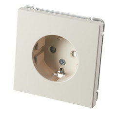 Розетка Systeme Electric ArtGallery встраиваемая песочная со шторками (GAL001245) - фото 3