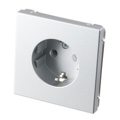 Розетка Systeme Electric ArtGallery встраиваемая алюминий (GAL000343) - фото 3