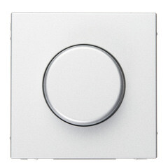 Изображение товара Диммер Systeme Electric ArtGallery поворотно-нажимной встраиваемый алюминий (GAL000323)