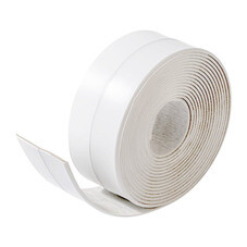 Лента бордюрная для ванны самоклеящаяся 38х3350 белая Аккурат