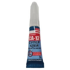 Клей цианоакрилатный Cosmofen Ca-12 CA-500.160 секундный прозрачный 3 г