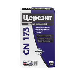 Ровнитель (наливной пол) универсальный Церезит CN 175 самовыравнивающийся 25 кг - фото 1