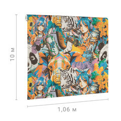 Обои компакт-винил на флизелиновой основе Palitra Home Anime HC72283-63 (1,06х10,05 м) - фото 2