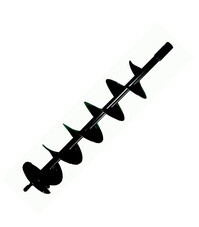 Шнек 150х550 мм для мотобура CHAMPION