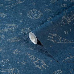 Обои компакт-винил на флизелиновой основе Elysium Галактика Е803008 (1,06х10,05 м) - фото 1