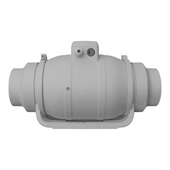 Вентилятор канальный осевой Era Pro Typhoon d100 мм белый - фото 2