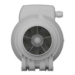 Вентилятор канальный осевой Era Pro Typhoon d160 мм белый - фото 3