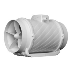 Вентилятор канальный осевой Era Pro Typhoon d200 мм белый - фото 1