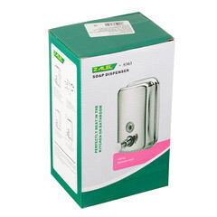 Диспенсер для мыла Zalel 1000 мл металл хром (MJ9303) - фото 3