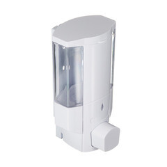 Диспенсер для мыла Zalel 380 мл пластик белый (MJ9010) - фото 1