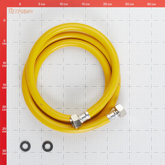 Шланг для газа ПВХ армированный Elka 3/4 ВР(г) х 3/4 ВР(г) 200 см желтый - фото 2