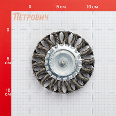 Кордщетка для дрели Debever витая жесткая радиальная d100 мм (DB80163379) - фото 2