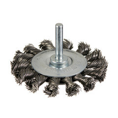 Кордщетка для дрели Debever витая жесткая радиальная d75 мм (DB80163378) - фото 1
