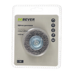 Кордщетка для дрели Debever мягкая радиальная d62 мм (DB80163365) - фото 3