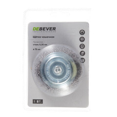 Кордщетка для дрели Debever мягкая чашеобразная d75 мм (DB80163404) - фото 2