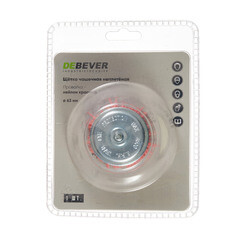 Кордщетка для дрели Debever чашеобразная d63 мм нейлоновая (DB80170690) - фото 3