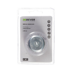 Кордщетка для дрели Debever мягкая чашеобразная d50 мм (DB80163402) - фото 3
