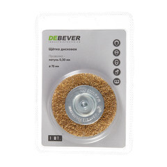 Кордщетка для дрели Debever мягкая радиальная d75 мм (DB80163376) - фото 3