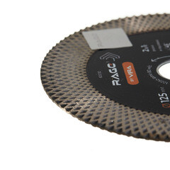 Диск алмазный по керамограниту Rage by Vira 125х22,2х1,8 мм сплошной сухой рез (600130) - фото 4