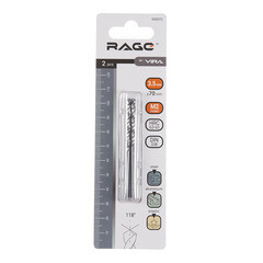 Сверло по металлу спиральное Rage by Vira 3,5х70 мм (2 шт.) (552072) - фото 3