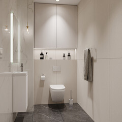 Керамогранит Lavelly Granite белый матовый 1200х600х9 мм (2 шт.=1,44 кв.м) - фото 3