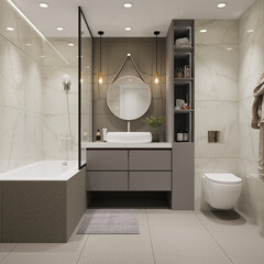 Керамогранит Lavelly Granite серый матовый 1200х600х9 мм (2 шт.=1,44 кв.м) - фото 4