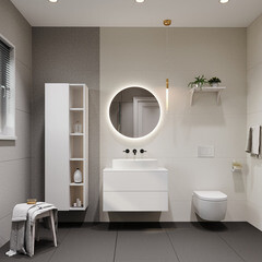 Керамогранит Lavelly Granite Liner серый матовый 1200х600х9 мм (2 шт.=1,44 кв.м) - фото 4